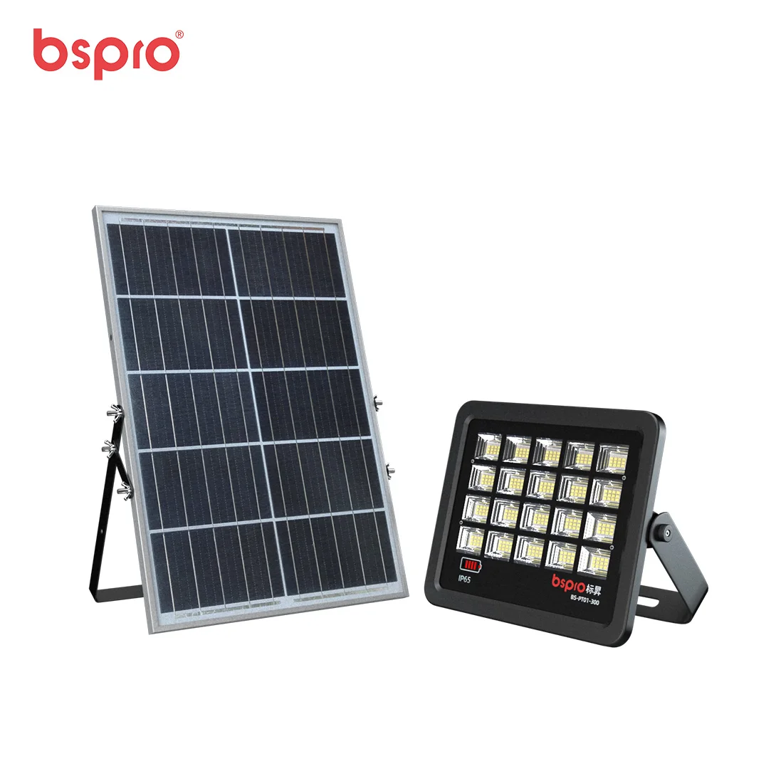 Bspro china manufacturers high power outdoor lighting 300W solar led flood light