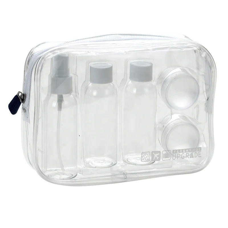 Oem 5 Pcs Portable Travel Bottle Set Carry On Approved Travel Kit