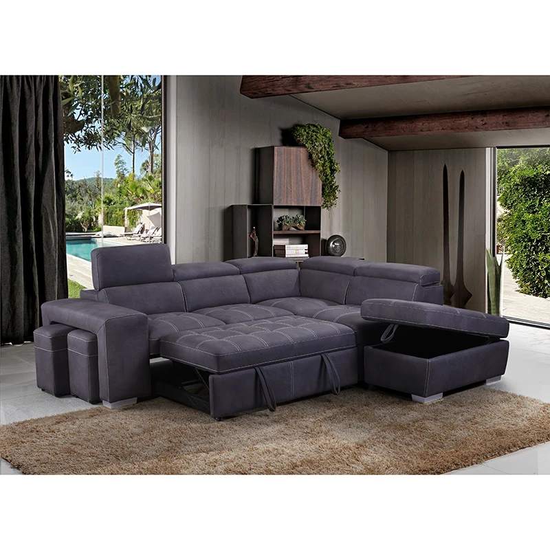 European style Hot selling  leather sofa set living room Luxury lounge furniture corner sofa couch living room sofa
