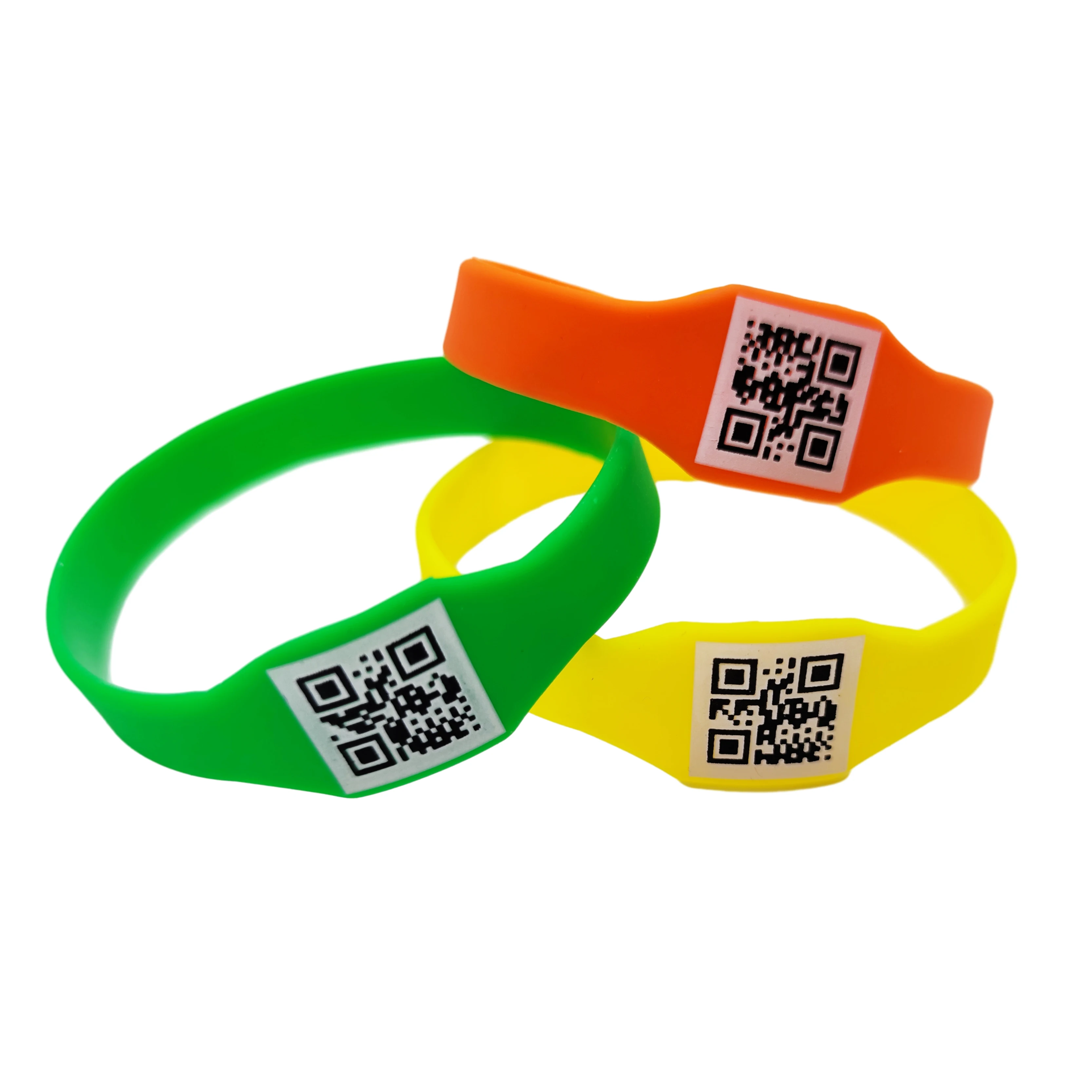 High Quality Custom Cheap Qr Code Silicone Wristband Customized ...