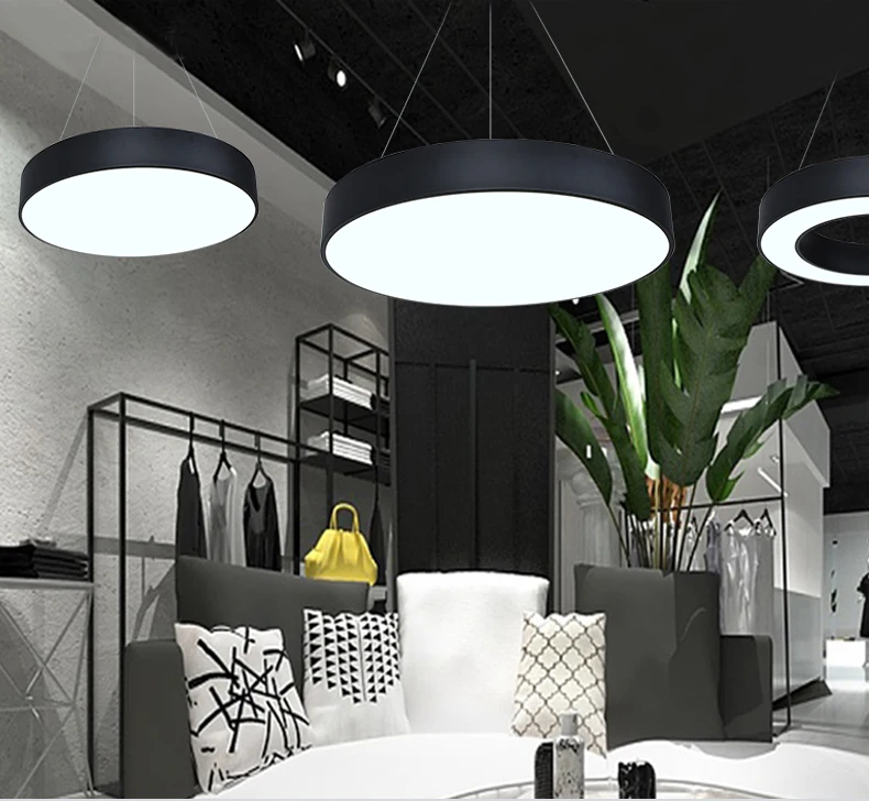product led shaped star creative irregular hexagonal pendant light for office gym shopping mall supermarket energy efficient-17