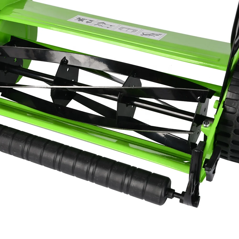 Vertak Green Manual Grass Cutter Mower Professional Hand Push Grass