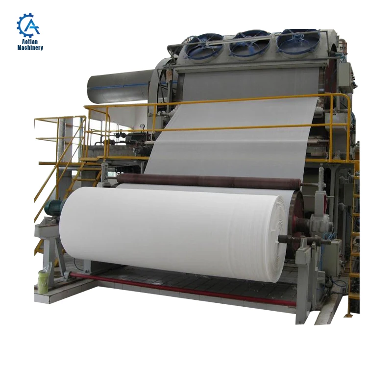 Wood Pulp Making Line Handkerchief Toilet Paper Machine Prices