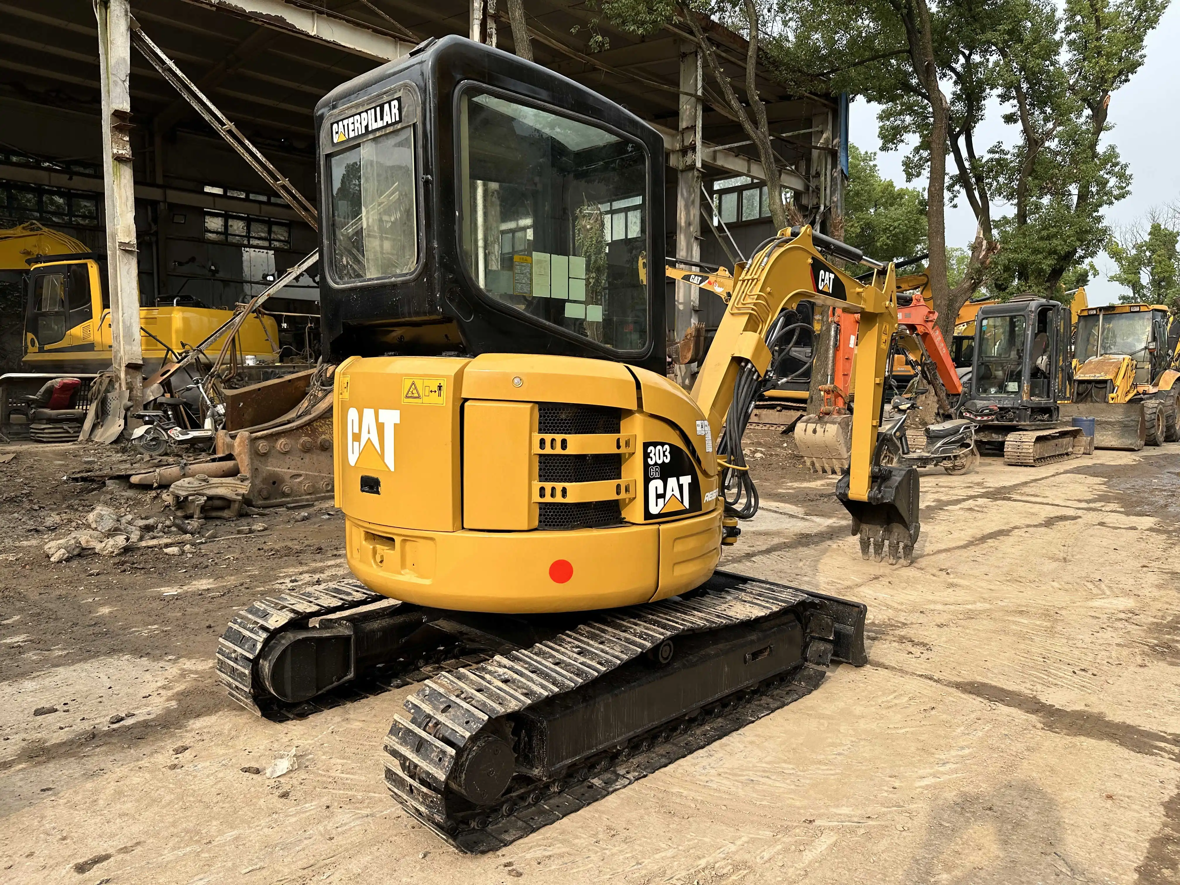 Excellent Condition Caterpillar Cat303 3 Ton Used Mini Excavator For ...