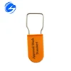High secure plastic snap electricity Plastic and Metal Temper Evident Indicative meter plastic Padlock seal