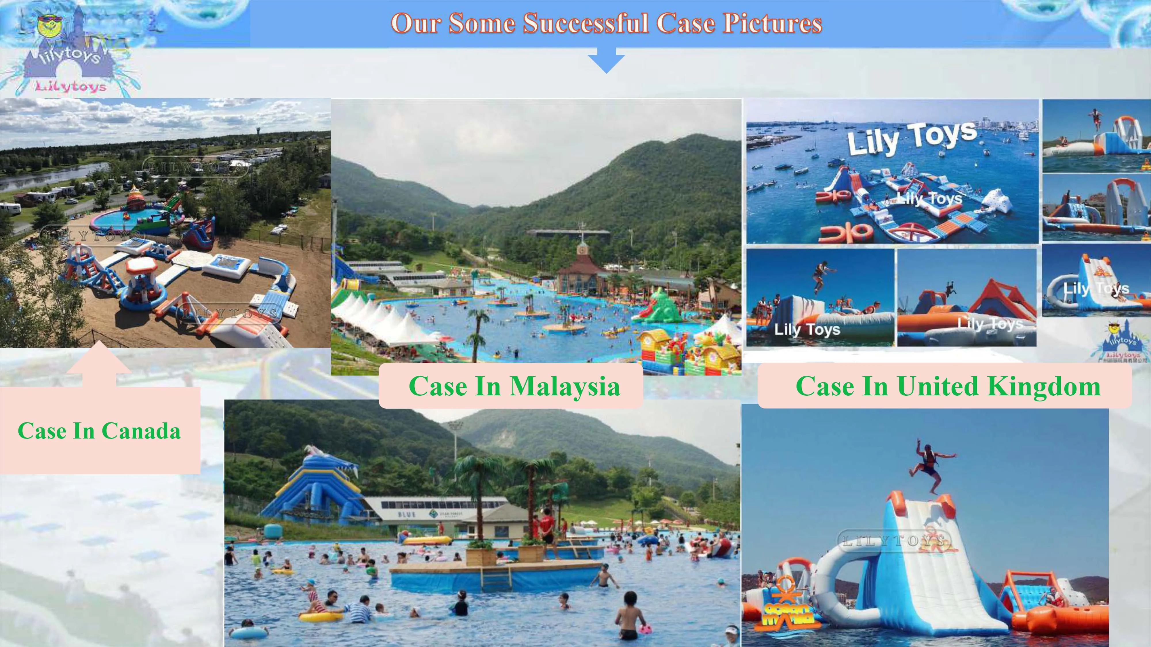 Inflatables Water Park Aqua Park Commercial Inflatable Water Park