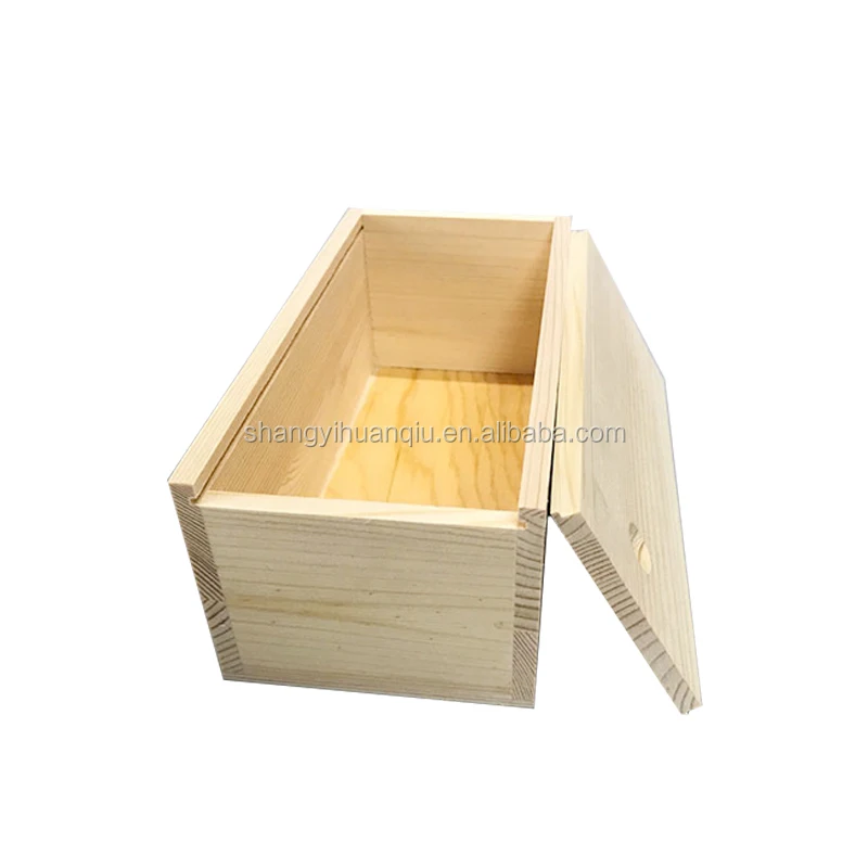 Wholesale Unfinished Slid Lid Cheap Solid Wooden Box Buy Unfinished