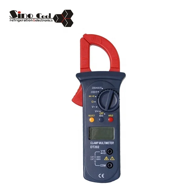 Clamp Multimeter Digital Clamp Meter Dt202 - Buy Dt203 Clamp Multimeter ...