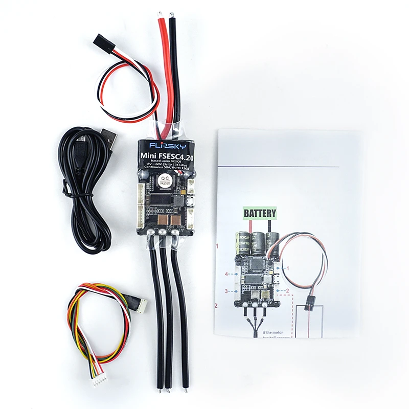  V4.2 ESC highly modifiable electronic speed controller compatible with VESC software details