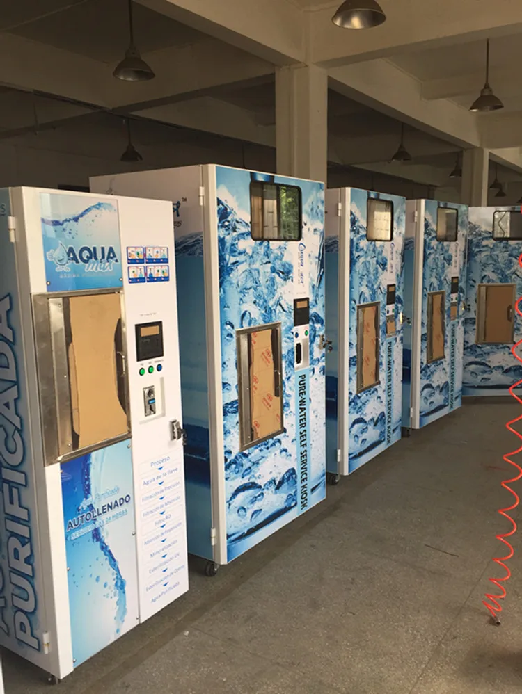 Christmas Commercial Hot Selling Coin And Bill Acceptor 200gpd Purified