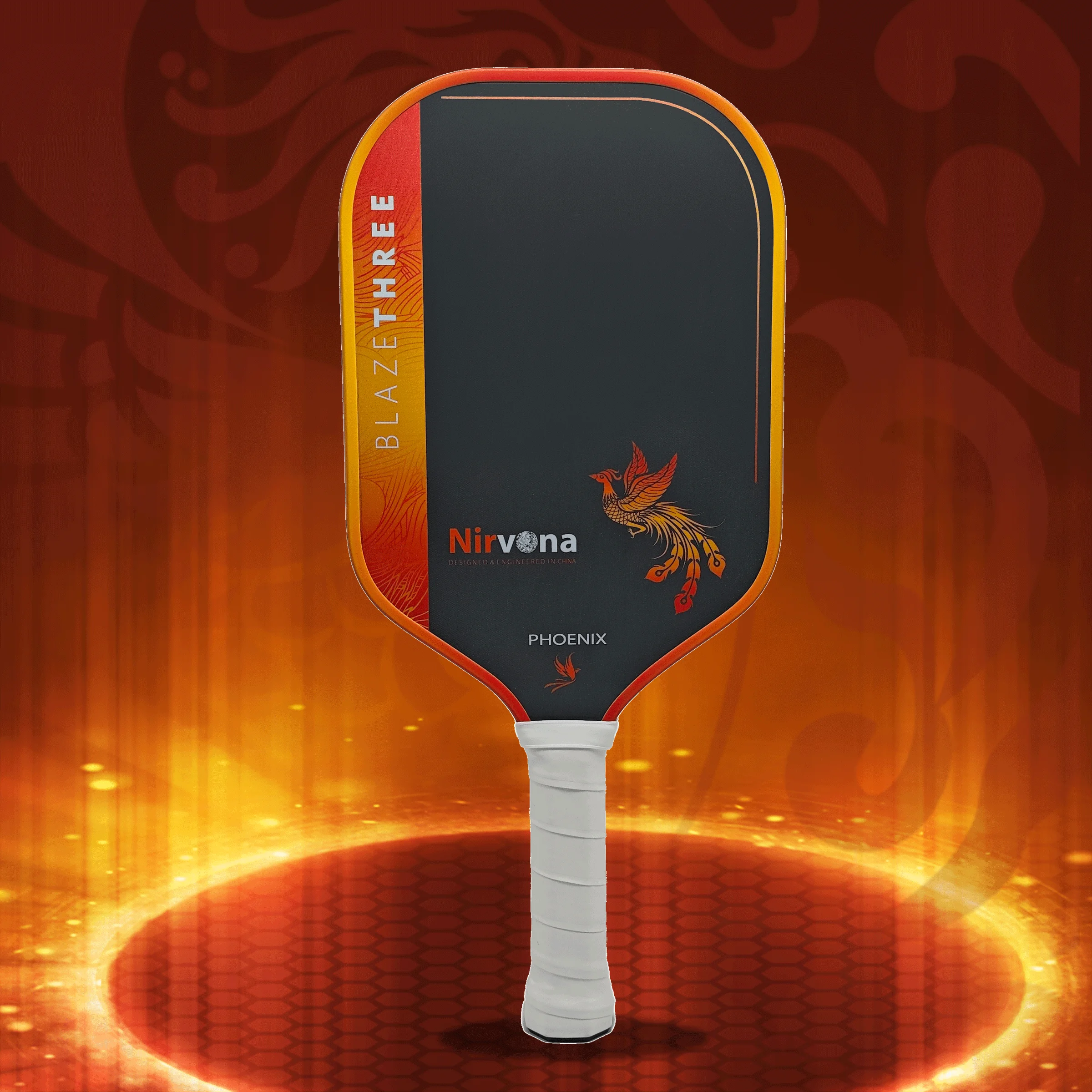 MONVIK Phoenix Nirvana 16mm Gen5 Pickleball Paddle Toray T700