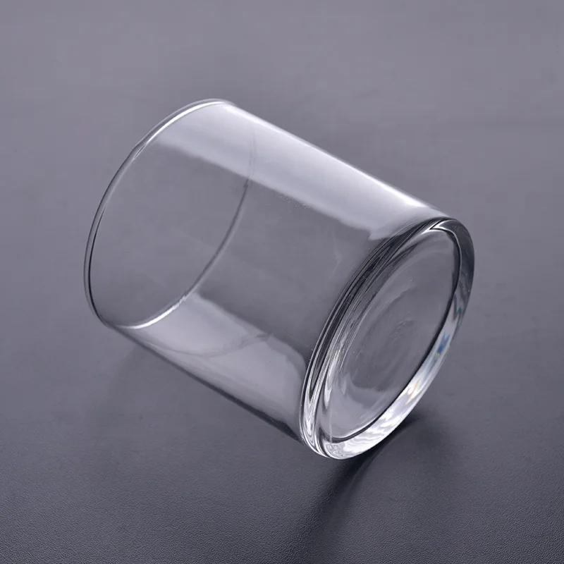 Clear handmade candle holder glass votive candle jar home decorative factory