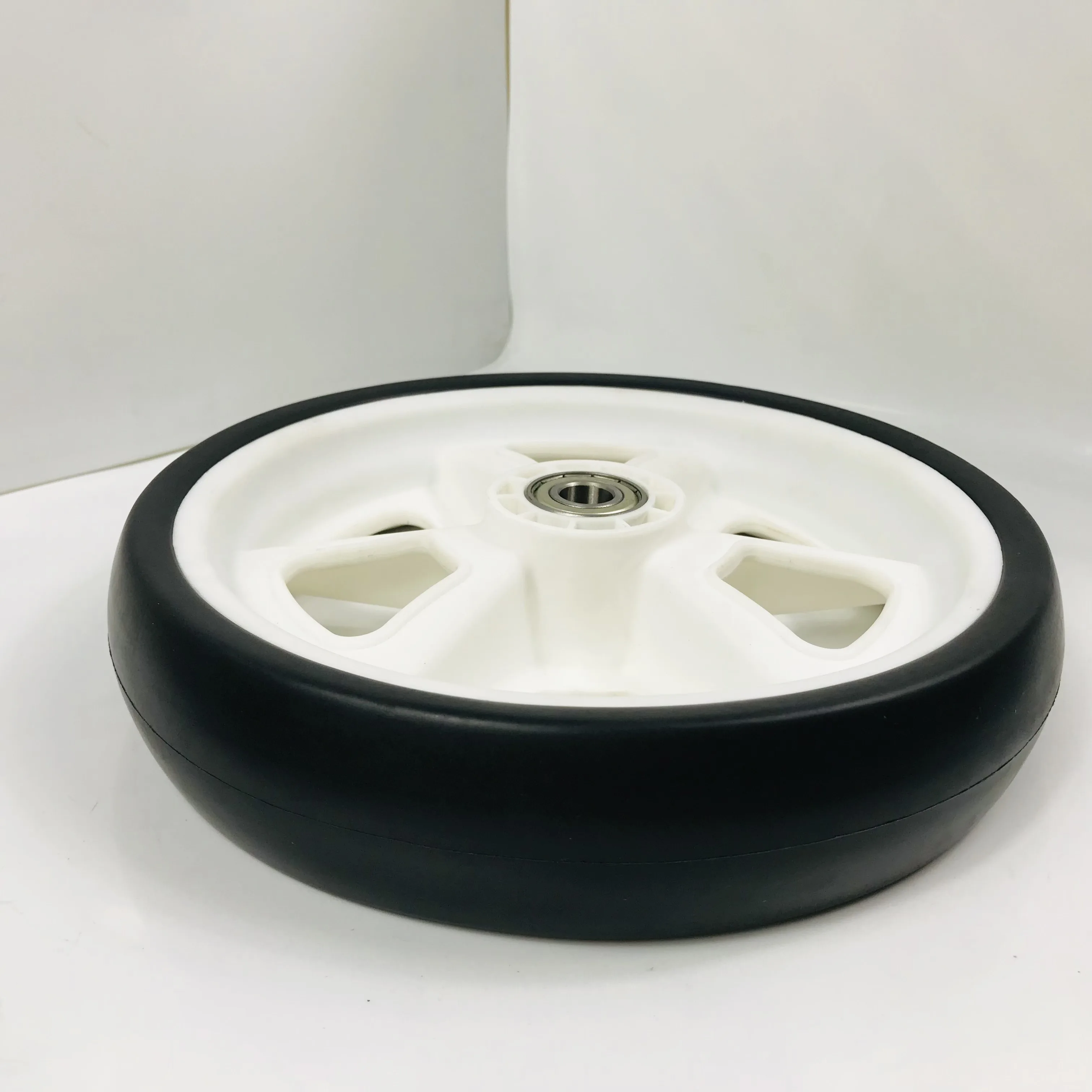 Lightweight Golf Trolley Wheel 8" Eva Foam Tires 3 Wheel Golf Caddy