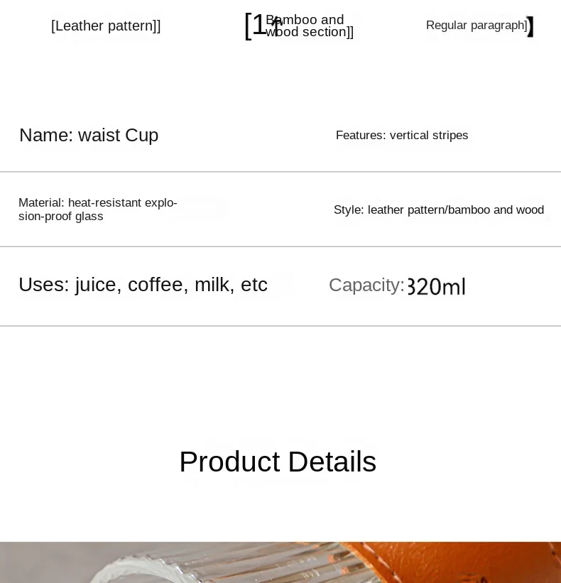 product modern high borosilicate glass insulated coffee cup transparent vertical bar milk cup for parties-11