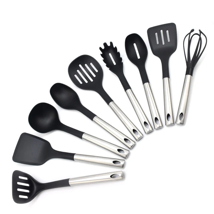 9 Pcs Nylon Cooking Kitchen utensil Set