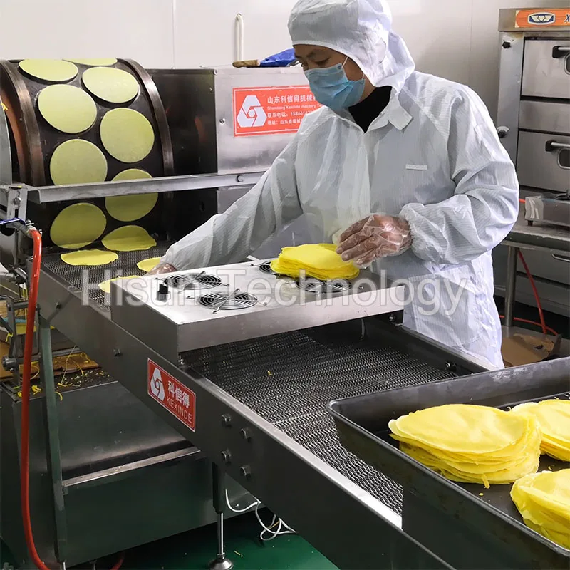 Automatic Durian Machine French Mille Crepe Making Machine Mille Crepe