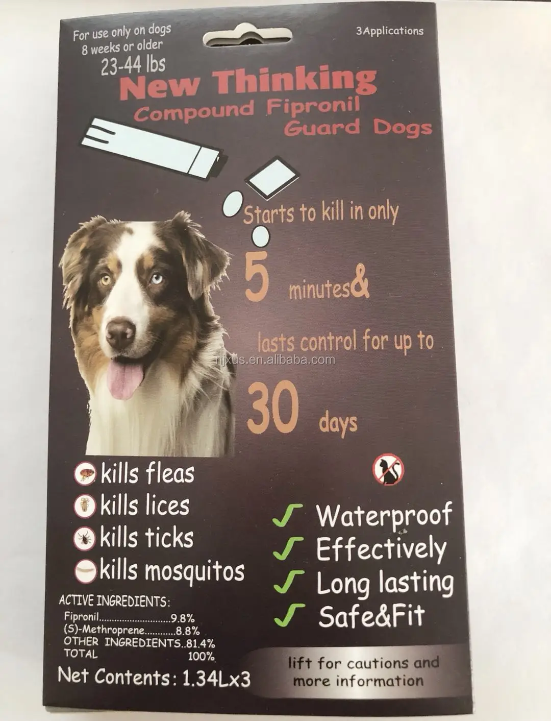 Anti-parasitic Fipronil Drops For Medium Dogs Kill Ticks Fleas Pests ...