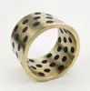 Supply Self-lubricating Sleeve Bearing/ Bronze Bushing Copper With Graphite Inserts