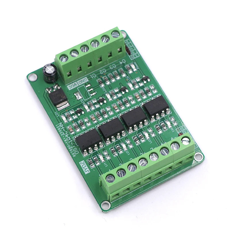 4-Channel Optocoupler Isolation Conversion 6N137 Encoder for PLC Signal ...
