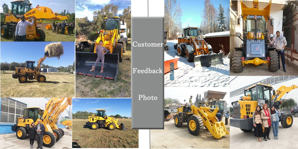  CE certificate 5 ton wheel loader MR650B