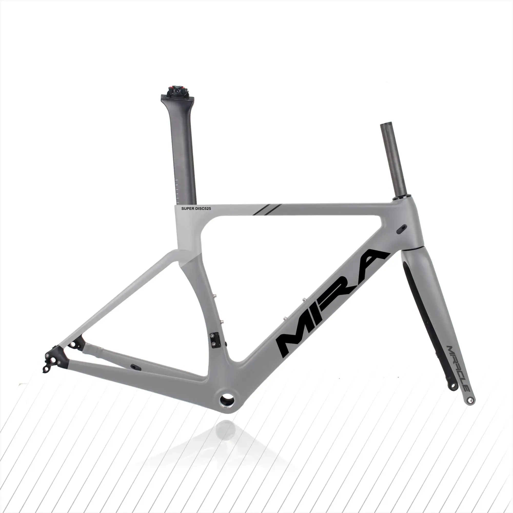 Latest Design Disc Road Bikes Frame Flat Mount Disc Aero Carbon Frame