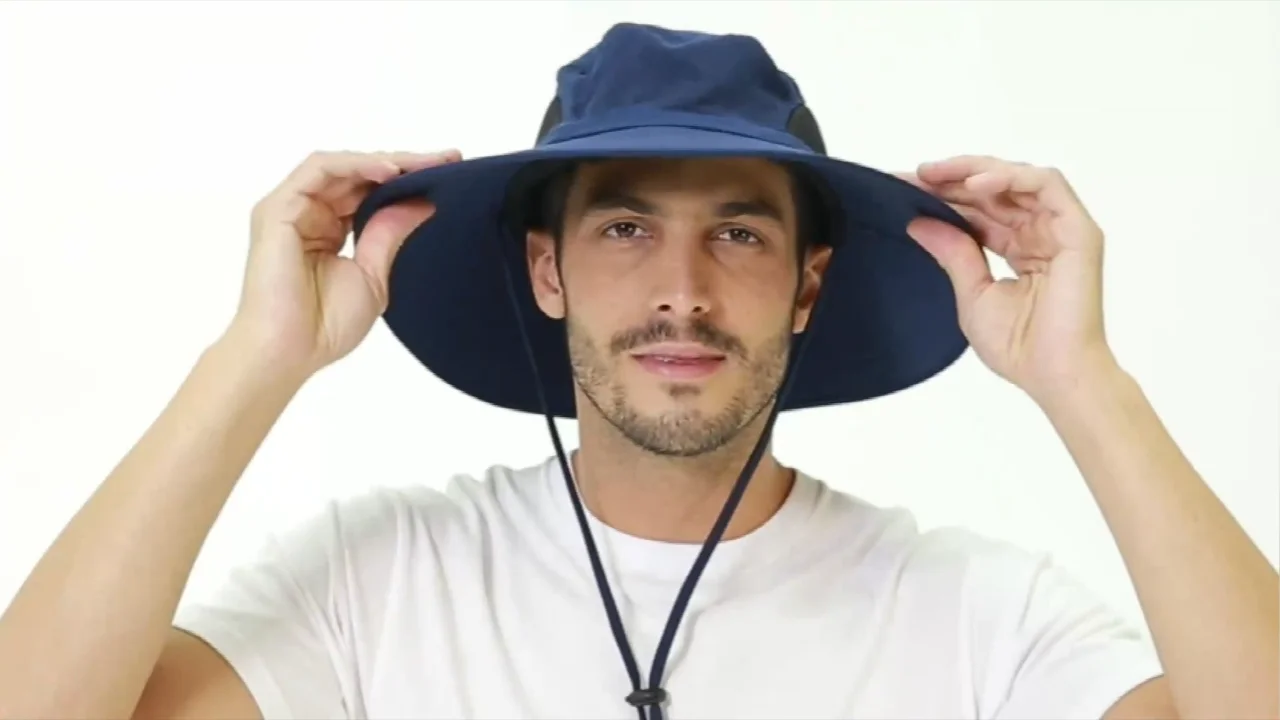 Custom Waterproof Fishing Boonie Bucket Hat Uv Wide Brim Sun The