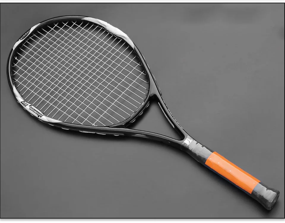 网球球拍免费球训练专业碳纤维网球打击 - buy tennis racket,tennis 