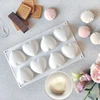 SILIKOLOVE Decoration Mold Love Heart Small Cake Mould Silicone Mousse DIY Muffin Mould Cookie Wedding Baking