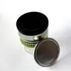 Hand sealable pop push press in bottom tuna weed ring pull 100ml 3.5g cans