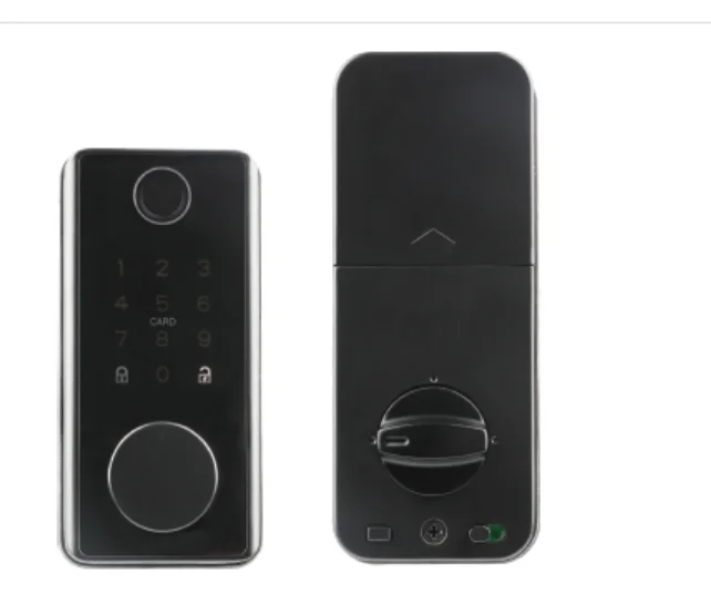 Tuya Ble Smart Door Lock With Card Biometric Fingerprint App Voice ...