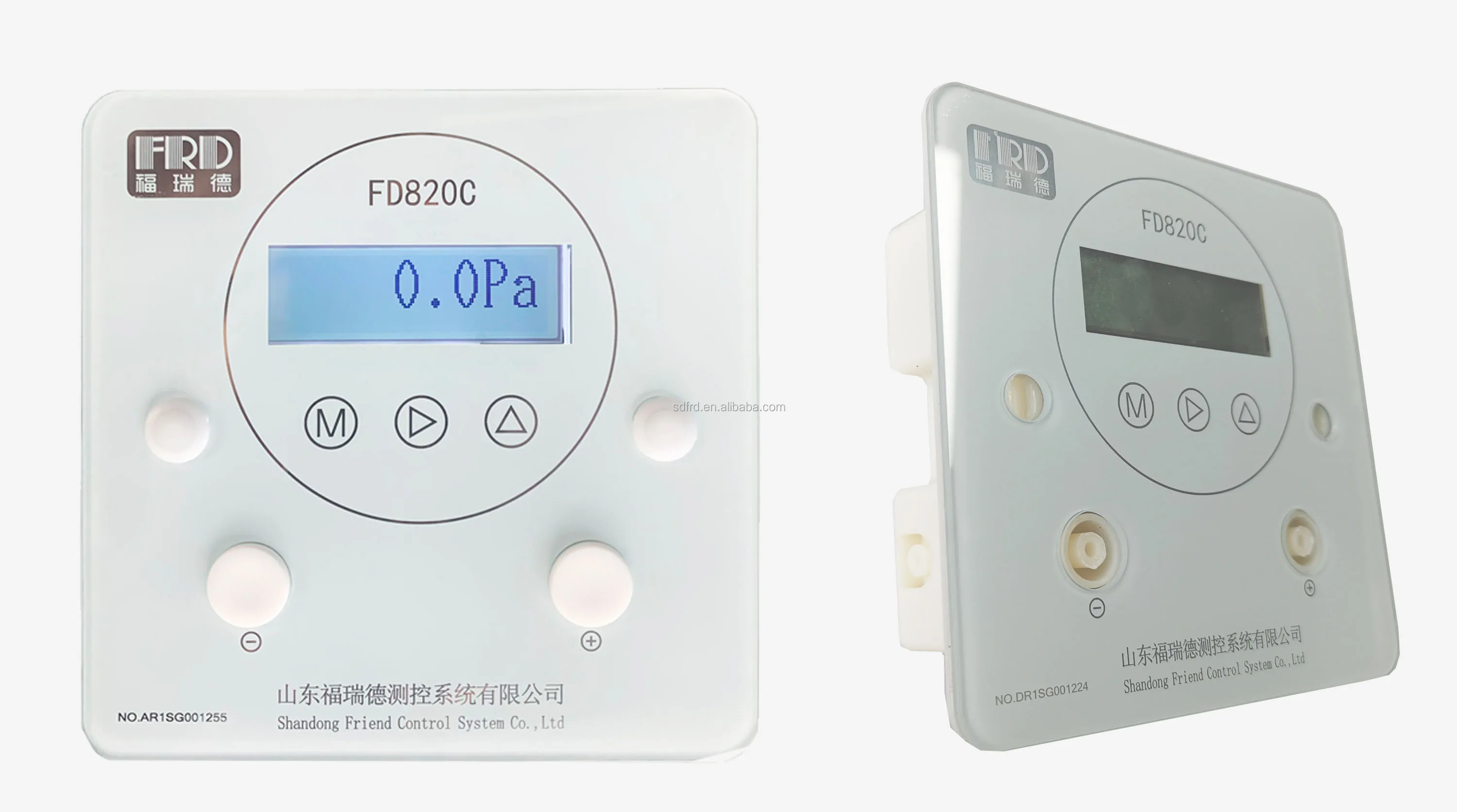 Clean Room Pressure Monitor 220v Micro Differential Pressure