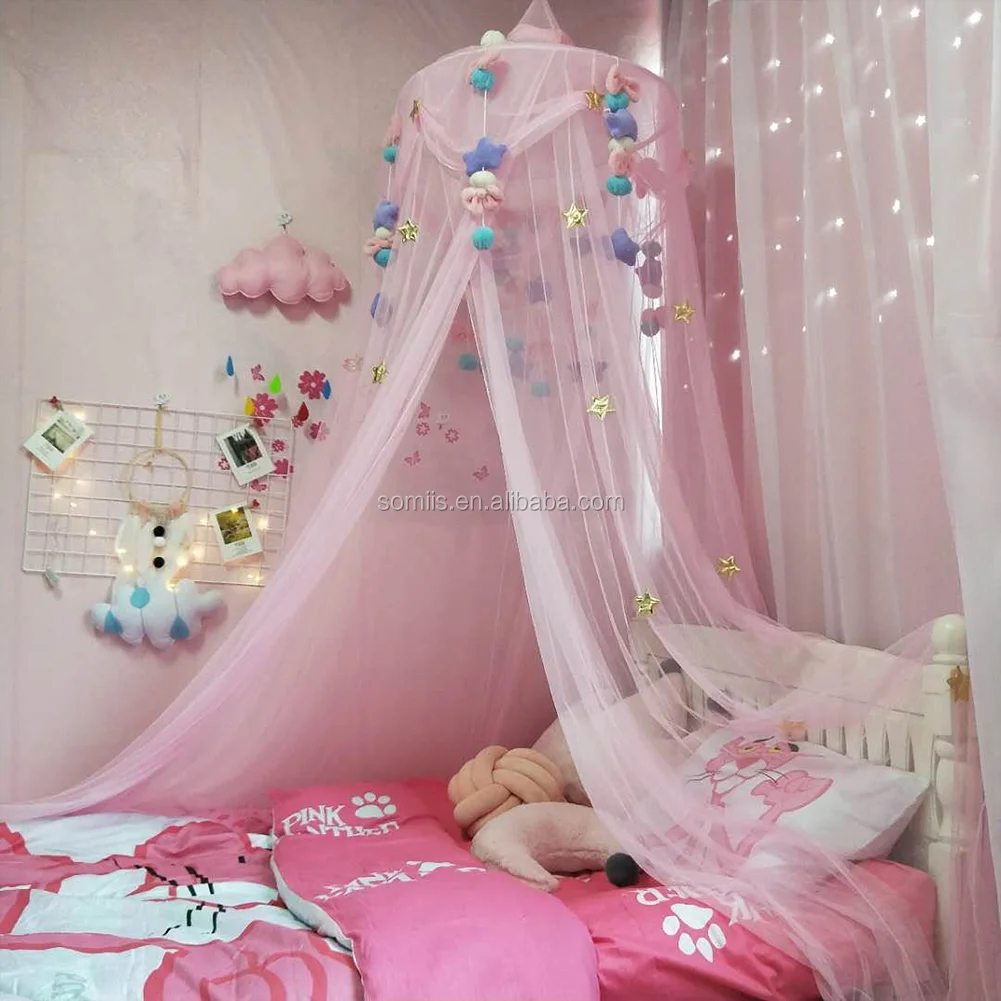 para dormitorio verde tiempo de lectura lectura vestidor juegos de algodón con mosquitera Dosel para cama de bebé altura de 250 cm 