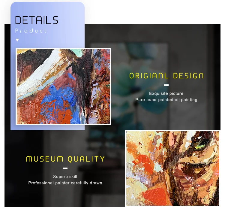 Customized  Artwork Latest Abstract Abstract Paintings for Home Hotel Wall Art Decoration