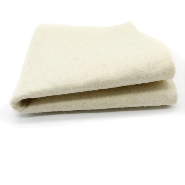 优质美利奴 naturali 白色羊毛毡用于油封