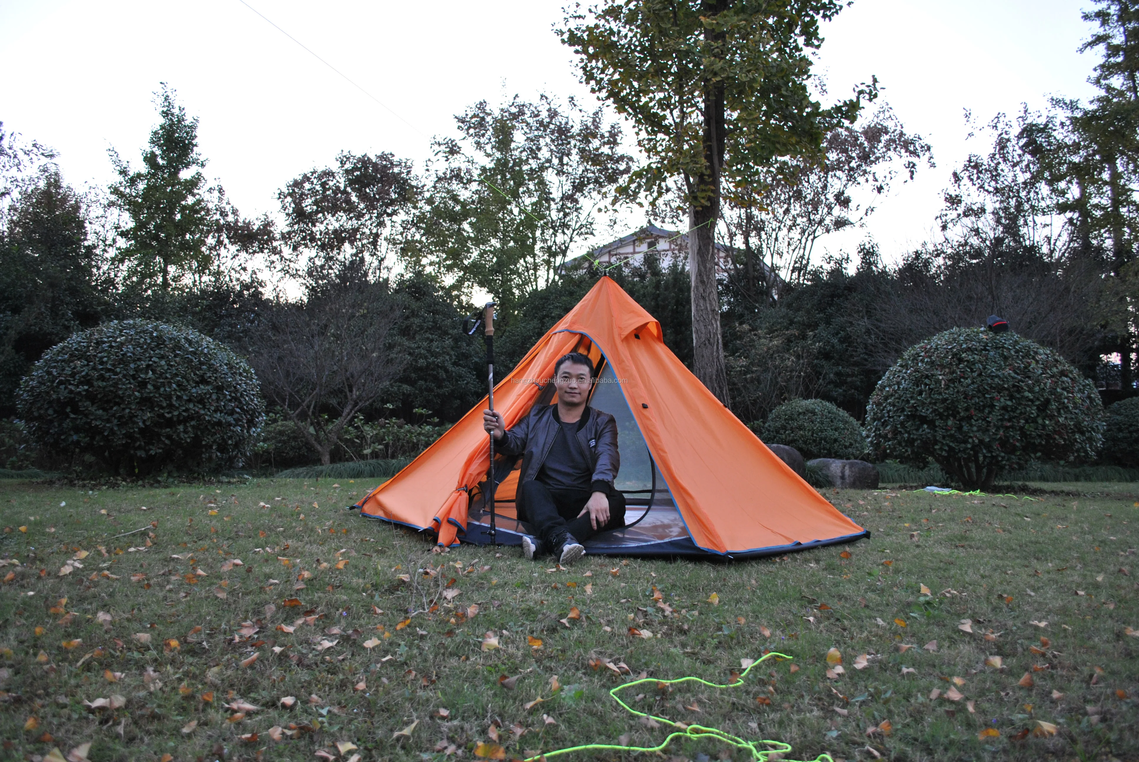 rodless tent