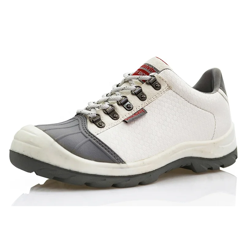 non slip white leather shoes