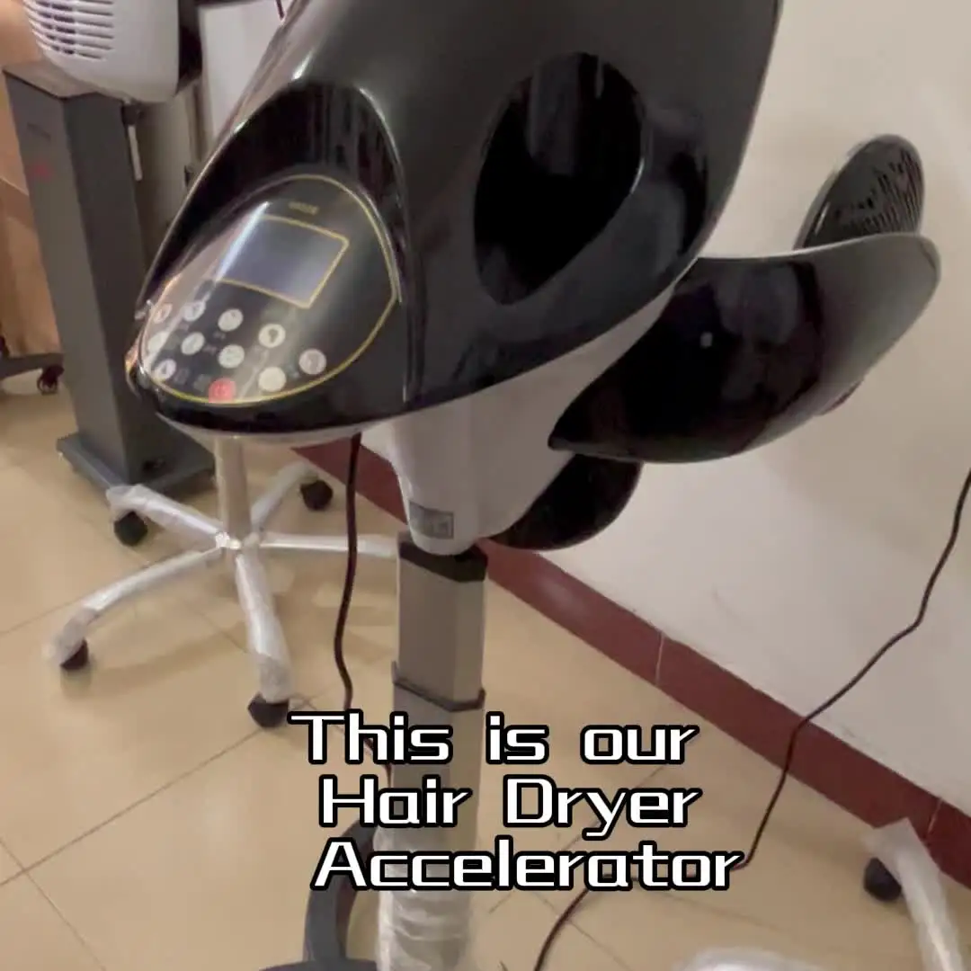 Factory Sale Professional Multi-Purpose Stand-Up High Speed Hair Dryer With  Accessories for Beauty Salons and Barber Shops