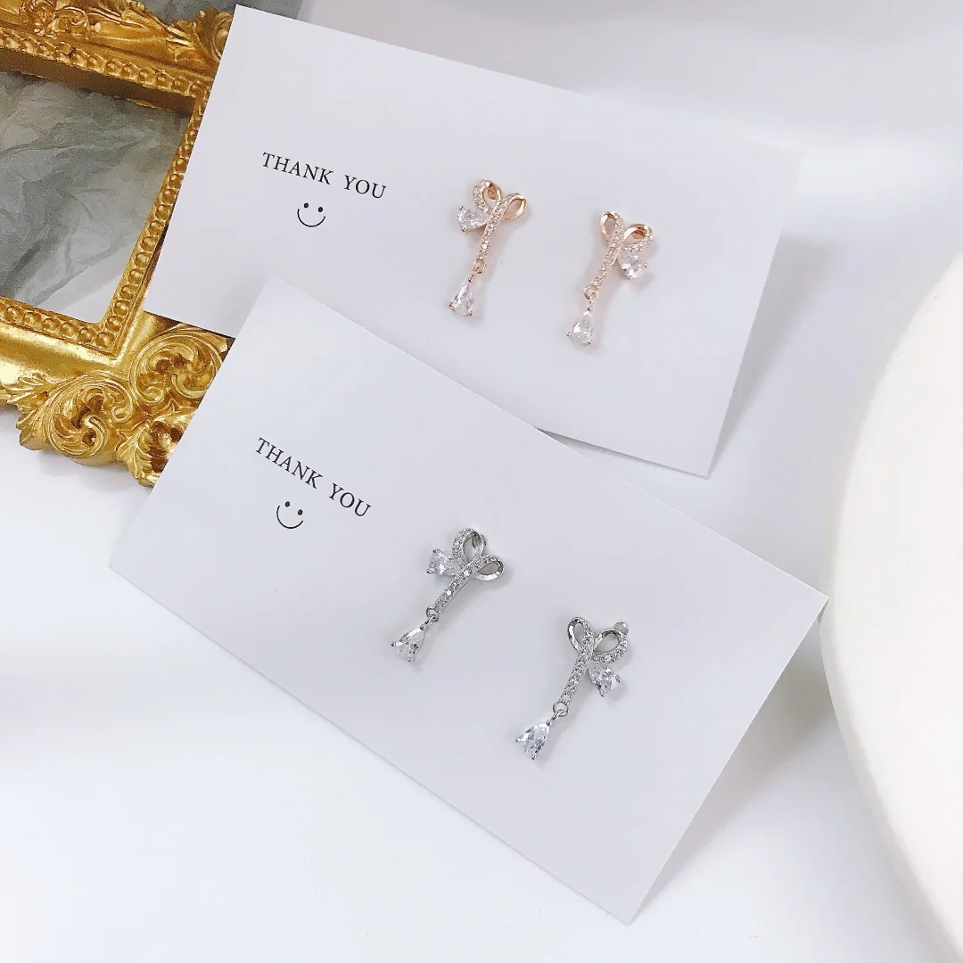 wholesale sterling solid silver fashion jewelry butterfly drop Earrings XUSE108 