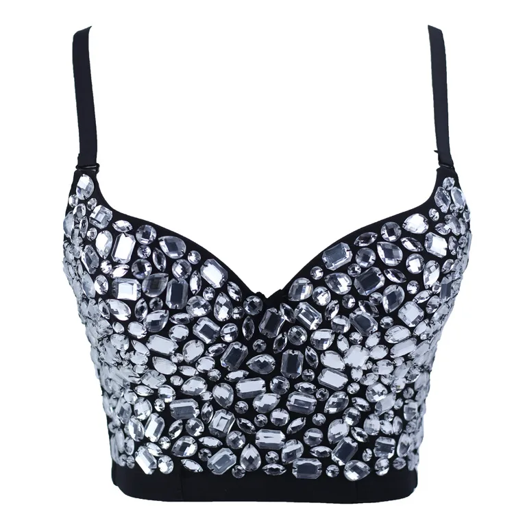 h&m reggiseno strass