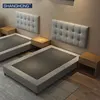 Luxury hotel bed headboard and hotel bed frame general use as normal bed for hotel