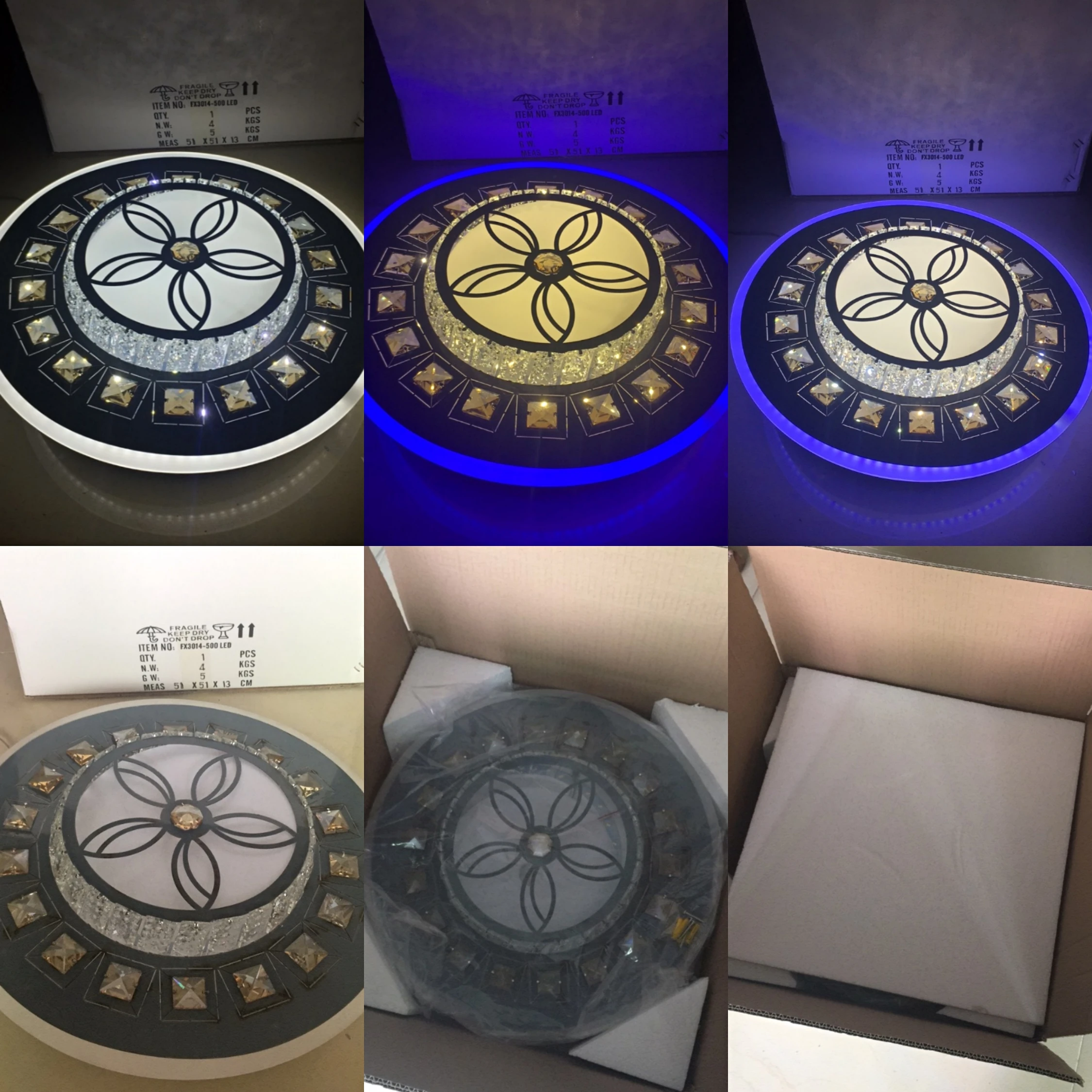 Round Decorative Fancy Crystal Led Ceiling Light Chandeliers For Living Room Fx3014 500 Buy Led Ceiling Light Chandeliers Low Ceiling Chandelier 3 Colors Changing Ceiling Light Product On Alibaba Com