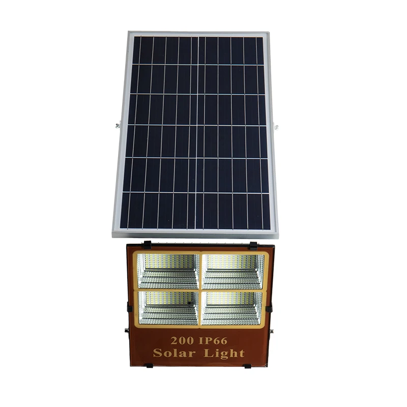 Aluminum 300w Solar Flood Light Outdoor Solar Led Flood Light High Lumen Alloy Lighting and Circuitry Design 10000 150 IP65 ROHS