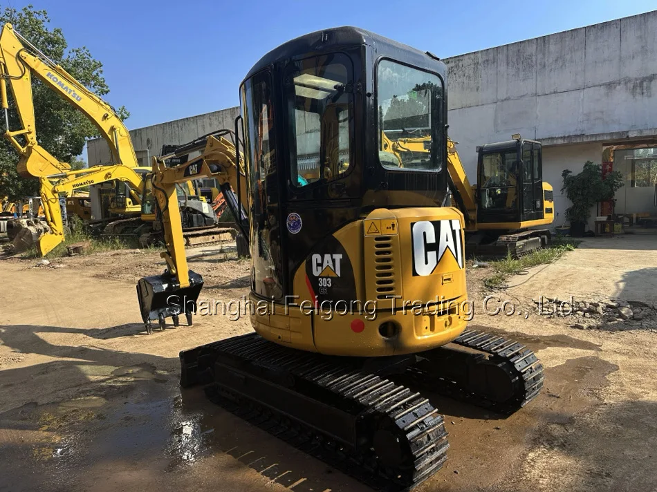Hot Sale Caterpillar CAT 303CR Used Small Excavator 3 Ton Mini Digger ...