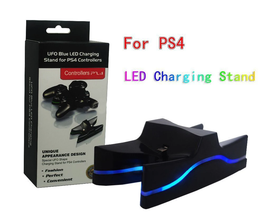 Зарядная станция ps. PS 4 Charging Stand Dual Controller UFO Blue led. Зарядная станция (ps4).