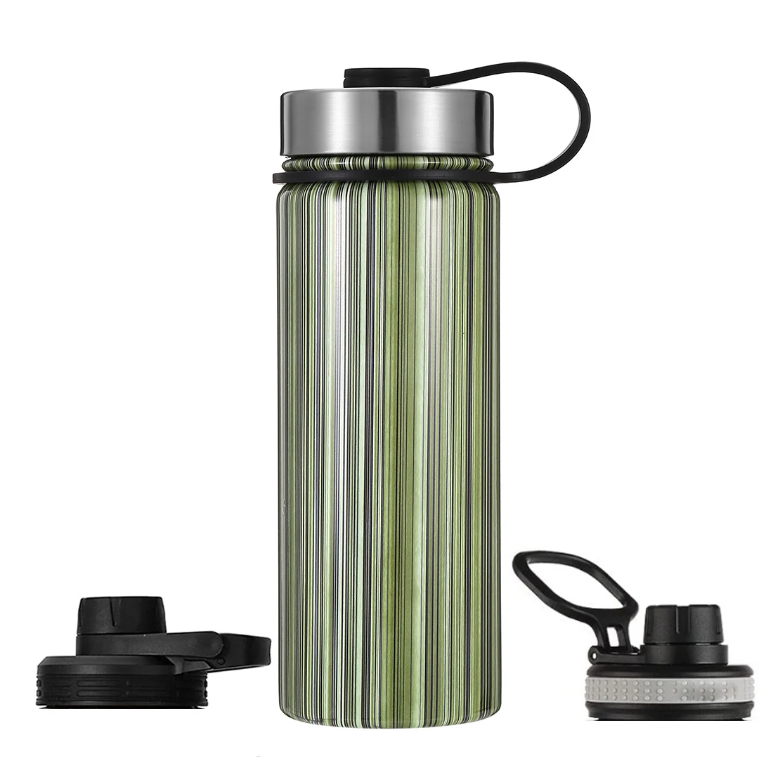 

Double Wall tainless teel New Product Wide Mouth 32oz 25oz 17oz Insulated port Water Bottle 304 tainless teel Vacuum Flask,1 Piece, Your color