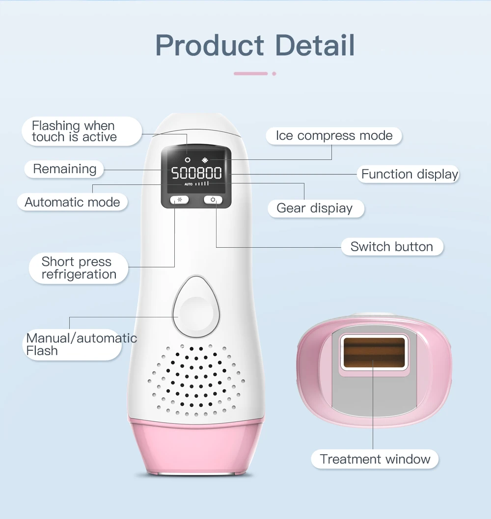 2020 Portable Handset Beauty Device Electric Freezing Point Ipl