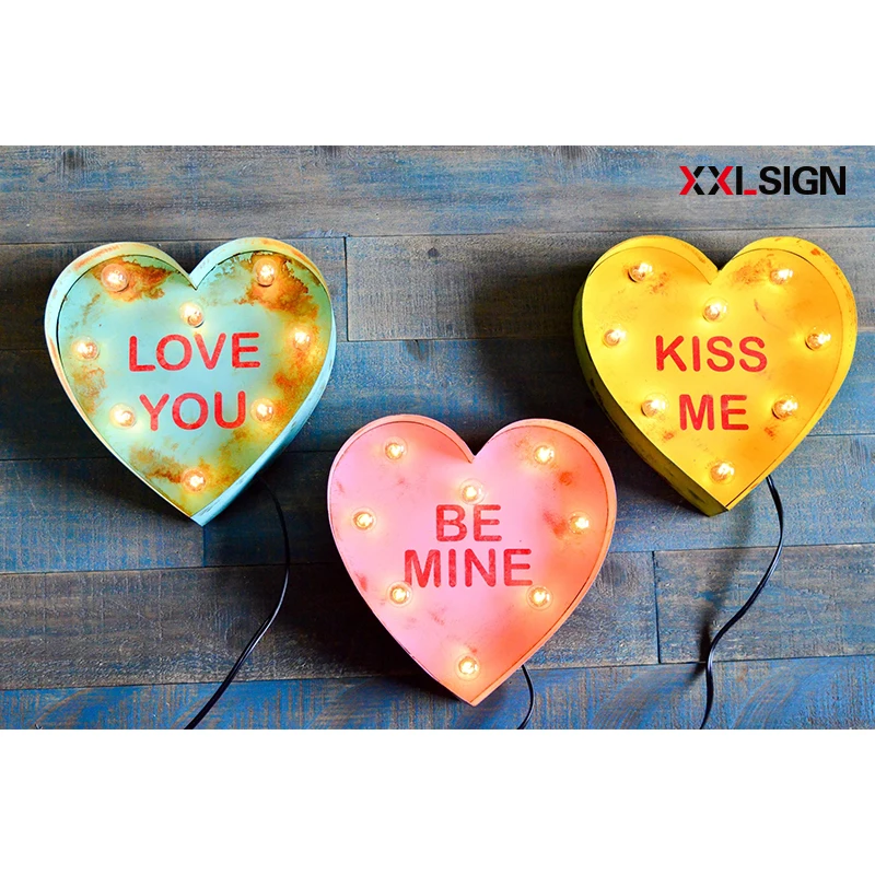 
Decorative reverse Illuminated letters bottom lit sign boards backlit love letter for wedding anniversary 