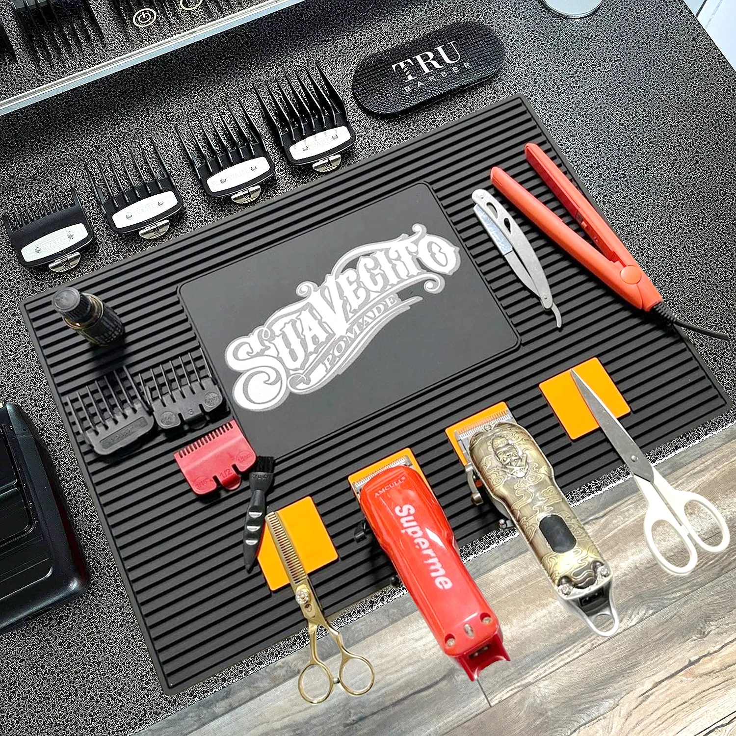 Barber shop mat sales