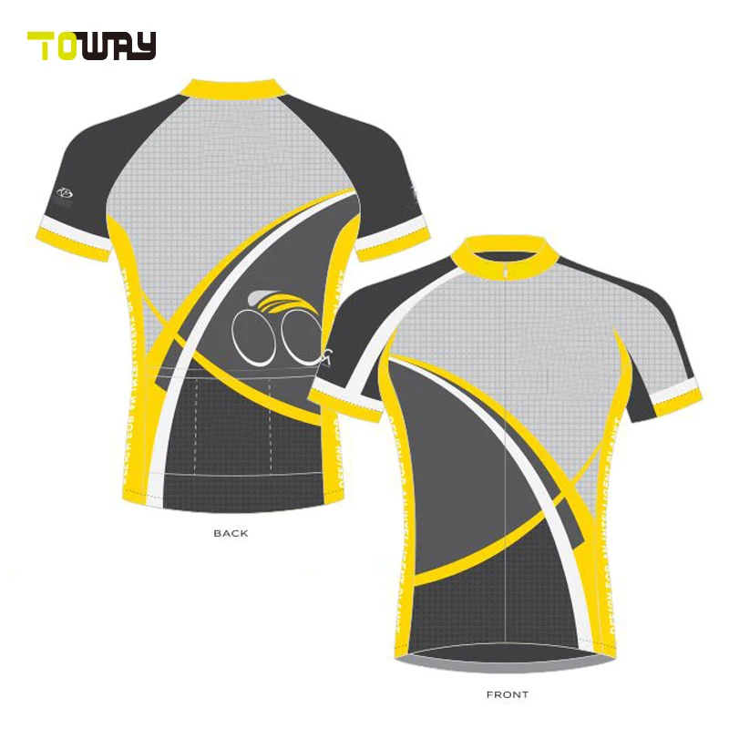 Custom Sublimation Cycling Jersey Clothing Oem Anti Style Mens Feature Quick Adults Unisex Shirts & Tops Customized Color details