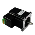 56mm 3A plc nema 23 cheap integrated smooth stepper motor and driver
